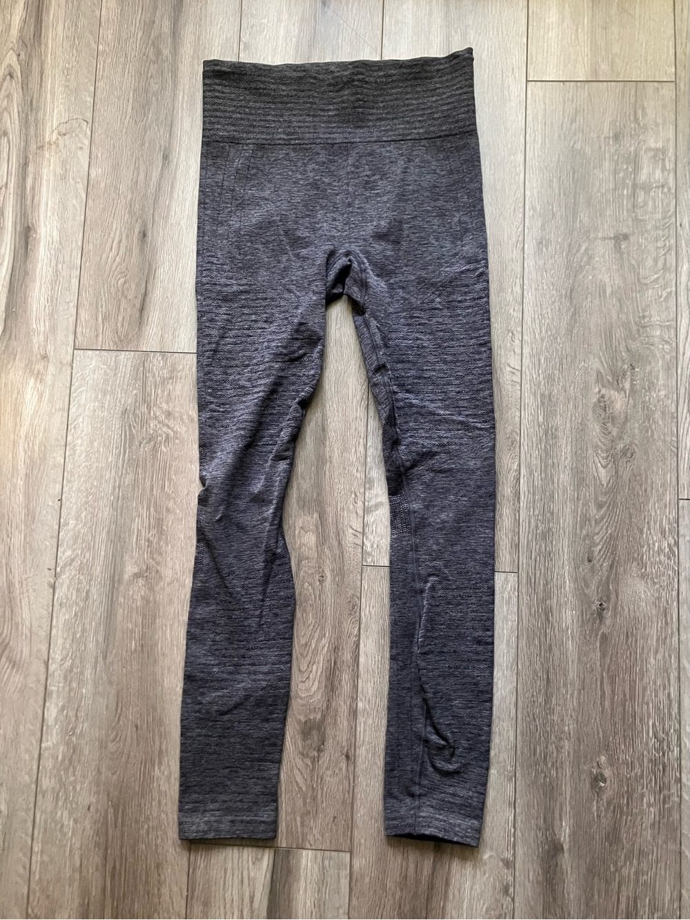 Athleta Grey Seamless High Rise Leggings Women Small High Waist Activewear